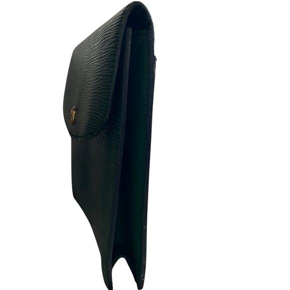 LOUIS VUITTON Epi Montaigne 27 Clutch Bag Green M52654 LV Auth - COA on purchase - Picture 3 of 10